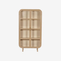 Vitrinekast Casey  - Cappuccino/Zand | New Routz
