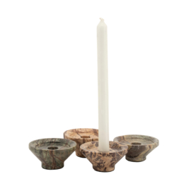 260240 | Sumi candleholder small (los assorti) | By-Boo - Half oktober verwacht!