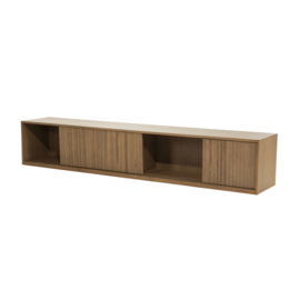96383 | TV meubel Milo 240x42x43 - bruin  | Eleonora