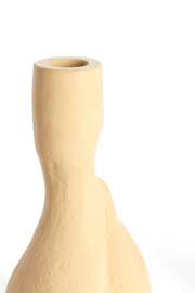 6076627 | Kandelaar 10x9x17,5 cm ARKADIA - zand | Light & Living