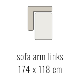 Sofa arm links - Tori 174x118 cm | Sevn