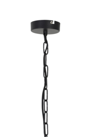 2931512 | Hanglamp Ø22x39 cm LILOU mat zwart | Light & Living - SHOWROOMMODEL, alleen afhalen!