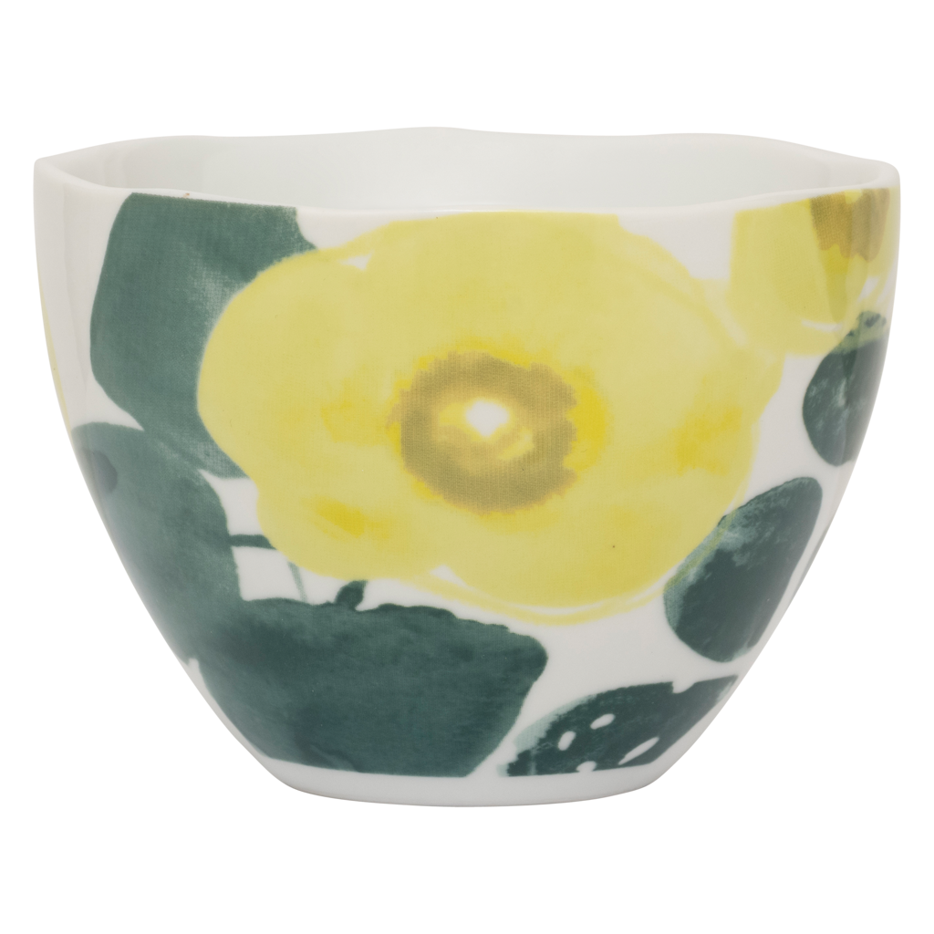 108073 | UNC Good Morning cup cappuccino/tea Floral Art - limelight | Urban Nature Culture