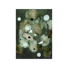 23003 | Wandkleed - Forest Flower | Urban Cotton - Binnenkort verwacht in onze showroom!