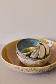 KST0300 | 70s ceramics: pasta bowls, custard (set of 2) | HKliving - Eind oktober verwacht!
