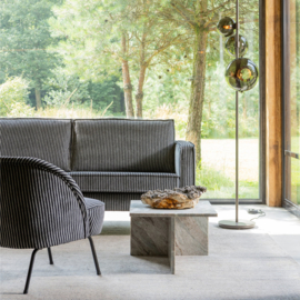 800543-ZG | Rodeo bank 3-zits - zwart/grijs | BePureHome