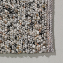 Karpet Velvet - kleur 38 (warm grijs) | Beside Rugs - 170x240