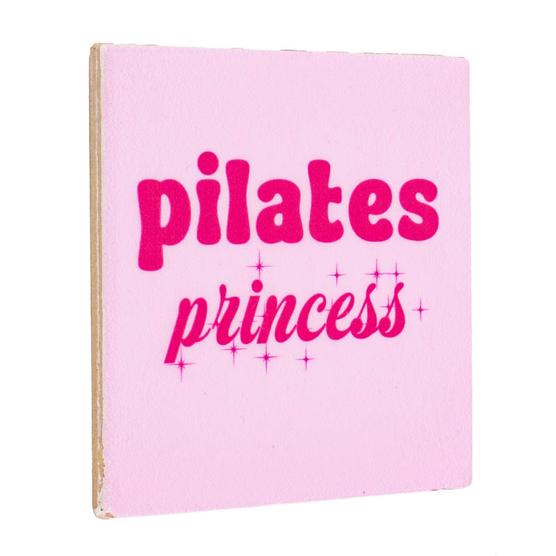 TE2973 | Tegeltje pilates princess | HomeBound by KY