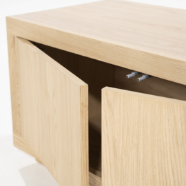 96284 | TV meubel Helsinki 200 cm 2-drs. 1 lade - naturel | Eleonora