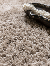 ML 974324 | Vloerkleed Celeste rond medium - taupe Ø200 cm | DTP Interiors
