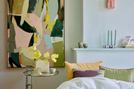 KCT0015 | Artist ceramics: coffee mug, scratched | HKliving 