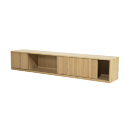 96382 | TV meubel Milo 240x42x43 - naturel  | Eleonora