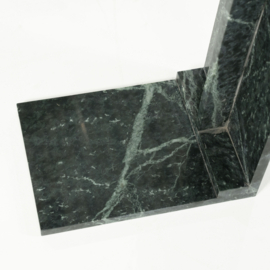 250075 | Bijzettafel Mirage - marmer groen | By-Boo