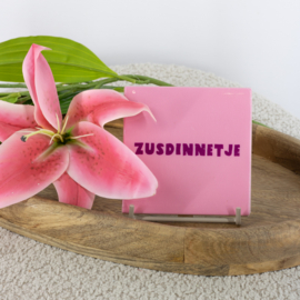 TE3126 | Tegeltje zusdinnetje | HomeBound by KY