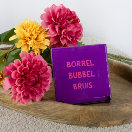 TE3101 | Tegeltje borrel bubbel bruis | HomeBound by KY