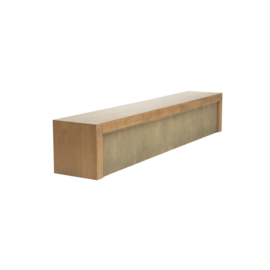 96383 | TV meubel Milo 240x42x43 - bruin  | Eleonora