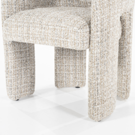 96253 | Fauteuil Hamilton - taupe | Eleonora