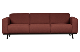 377088-C | Statement 3-zits bank 230 cm - bouclé chestnut | BePureHome