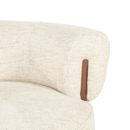 96612 | Fauteuil Nila - beige Vanu | Eleonora