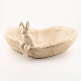 AS7365 | Aardewerk plateau hart L | HomeBound by KY