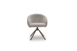 Eetkamerstoel Jens - Lodge Shiitake/Linen  | Het Anker