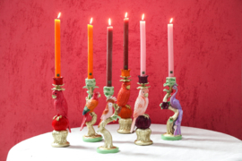 725162 | Ziyan parrot candleholder - orange | PTMD