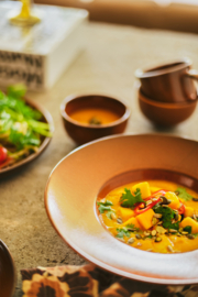 ACE7211 | Chef ceramics: pasta plate, burned orange | HKliving