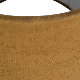 801397-T | Loft tafellamp - metaal/bouclé tapenade 90xø22cm | WOOOD