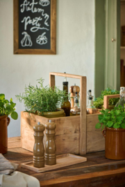 1740-20 | Salt/pepper mill (set) - hazelnut  | Ib Laursen - Binnenkort verwacht!