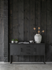 BT 438123 | Timeless Black dressoir Beam No.2 - 158 cm | DTP Home