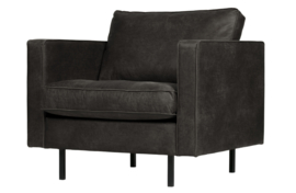 800888-Z | Rodeo classic fauteuil - zwart | BePureHome