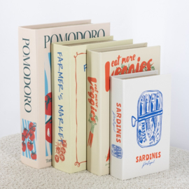 ZB0757 | Opbergboek koffietafel farmer's market 27x18cm | HomeBound by KY