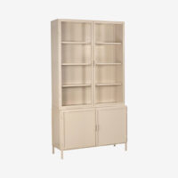 Vitrinekast Garland 4deurs. - Zand | New Routz