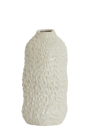 5748743 | Vaas deco Ø17x35,5 cm ASOLA - crème | Light & Living