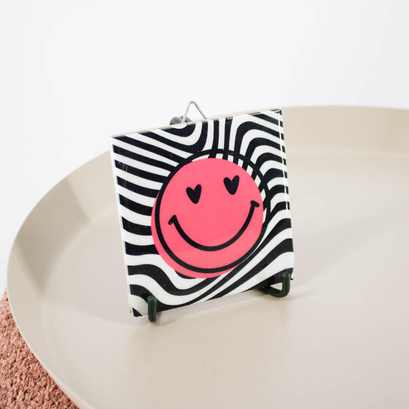 TE2741 | Tegeltje smiley heart | HomeBound by KY