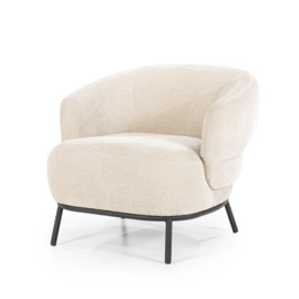  95897 | Fauteuil David - taupe safari | Eleonora