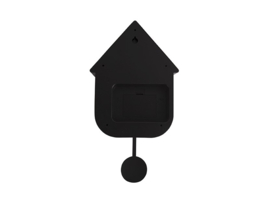 KA5768BK | Wall clock Modern Cuckoo - Black | Karlsson by Present Time 