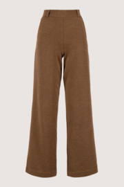 Visgraat broek met stretch - chocolade bruin | Zusss - Binnenkort verwacht!
