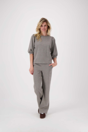 Geruite lange broek - kit/middenbruin | Zusss