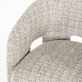 96253 | Fauteuil Hamilton - taupe | Eleonora