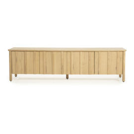 96404 | TV meubel Jake 4-drs. - naturel | Eleonora
