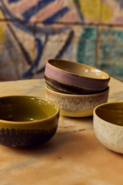 KST0284 | 70s ceramics: tapas bowls, sweet (set of 4) | HKliving - Medio oktober verwacht!