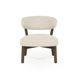 96297 | Fauteuil Mikky - bruin/taupe | Eleonora