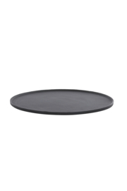 6344712 | Schaal Ø50x1,5 cm MAES - zwart | Light & Living