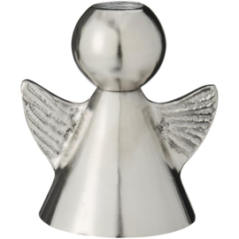 9319-12 | Candle holder angel - silver | Ib Laursen - Medio november verwacht!