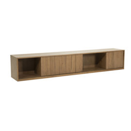 96383 | TV meubel Milo 240x42x43 - bruin  | Eleonora