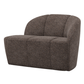 377518-WB/377469-WB | Mojo 2-zits bankje (links of rechts) - wollig bruin | WOOOD