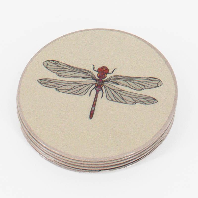 OZ3303 | Set van 6 onderzetters - insects | HomeBound by KY