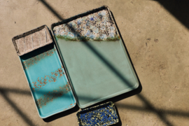 KST0340 | 70s ceramics: large tray, agave | HKliving - Eind oktober verwacht!