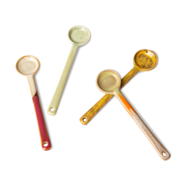 ACE7087 | 70s ceramics: spoons m, scorpius (set of 4) | HKliving